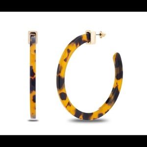 Steve Madden Jewelry - Steve Madden Tortoiseshell Hoops Steve Madden Jewelry - Steve Madden Tortoiseshell Hoops